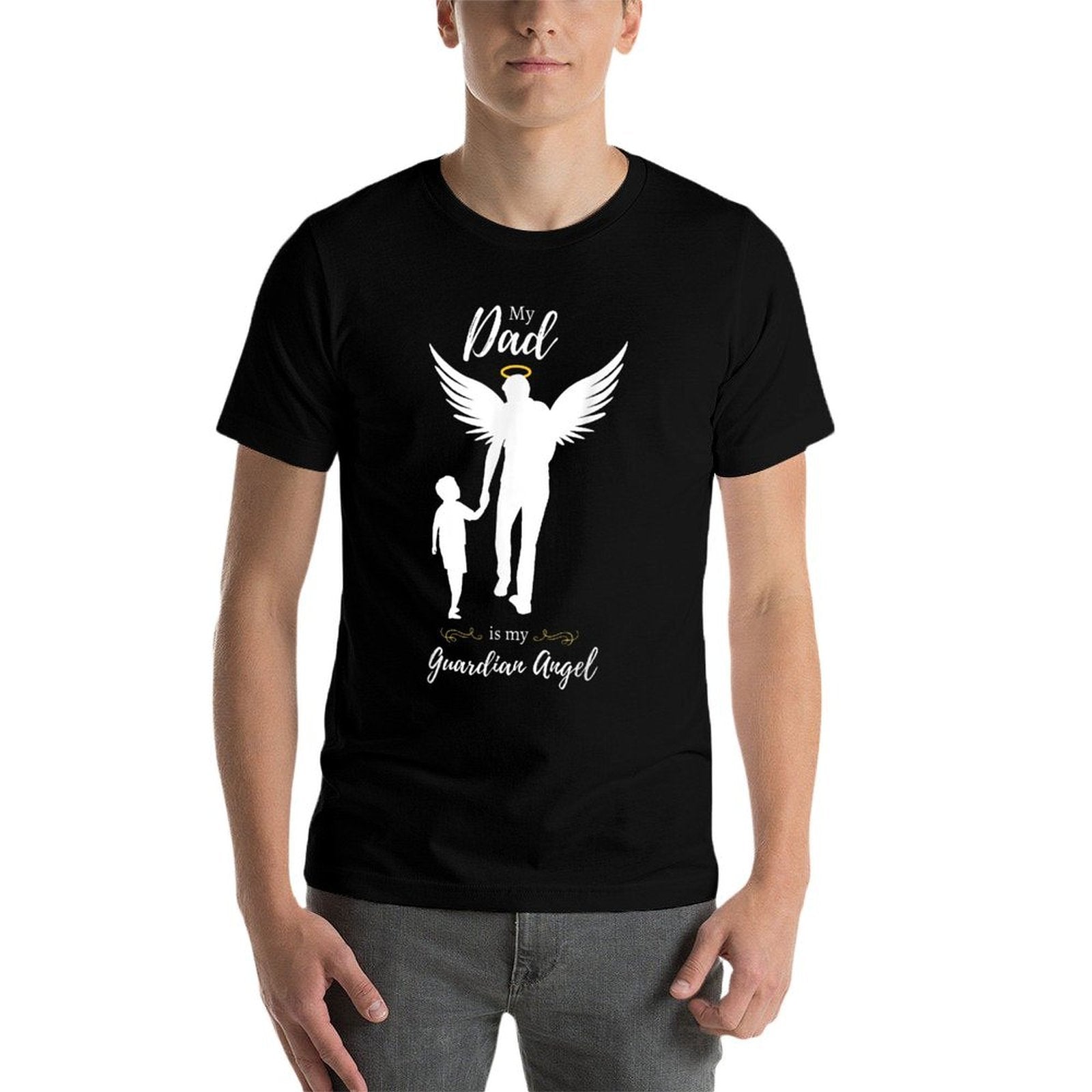 Memorial Shirt for Dad Who Passed Away Fathers Day  Classic T-Shirt