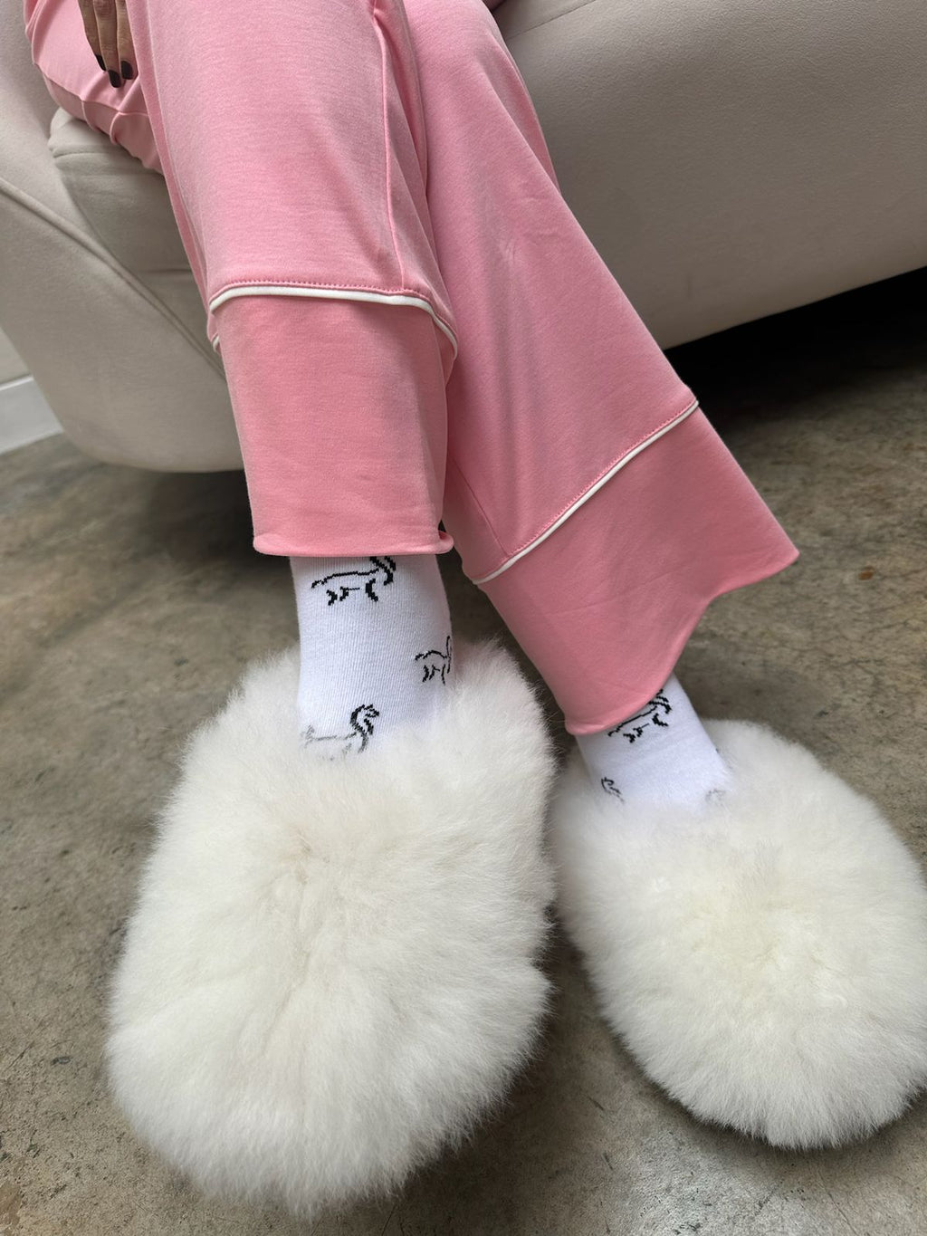 Alpuffas - Genuine Alpaca Slippers