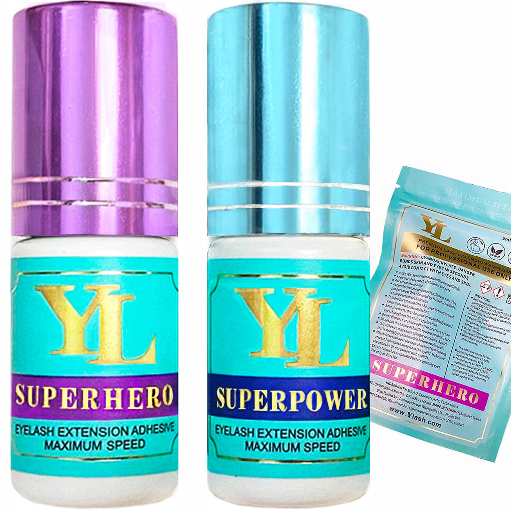 SUPERPOWER Lash Glue | 0.5 to 1s Fast Dry EXTRA STRONG 【For Normal/Medium Humidity】