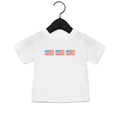 Personalized 4th of July Flag T-Shirt