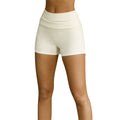 Chic Summer Ribbed Knit Shorts for Women