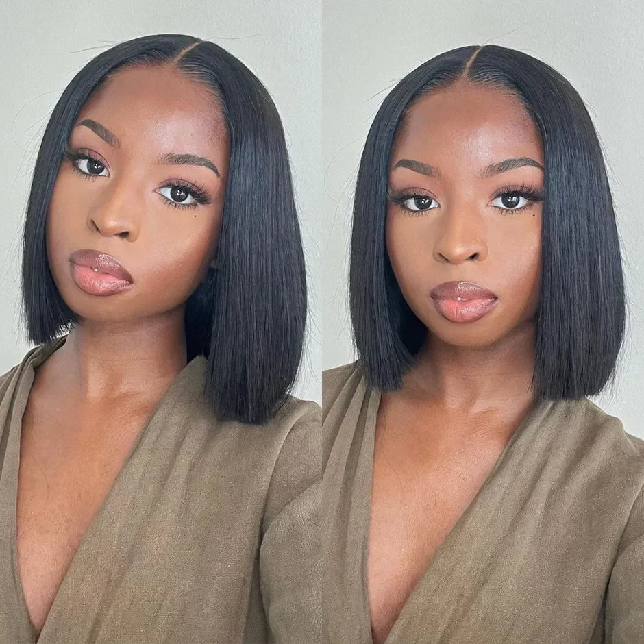 12A Peruvian Straight Bundles | 100% Raw Virgin Human Hair Extensions (Natural Black, 1/3/4 Pcs)