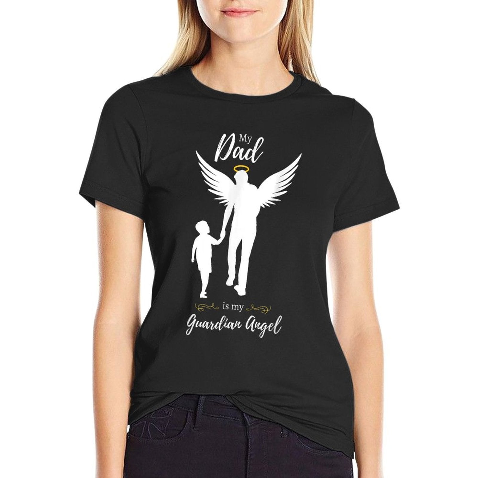Memorial Shirt for Dad Who Passed Away Fathers Day  Classic T-Shirt