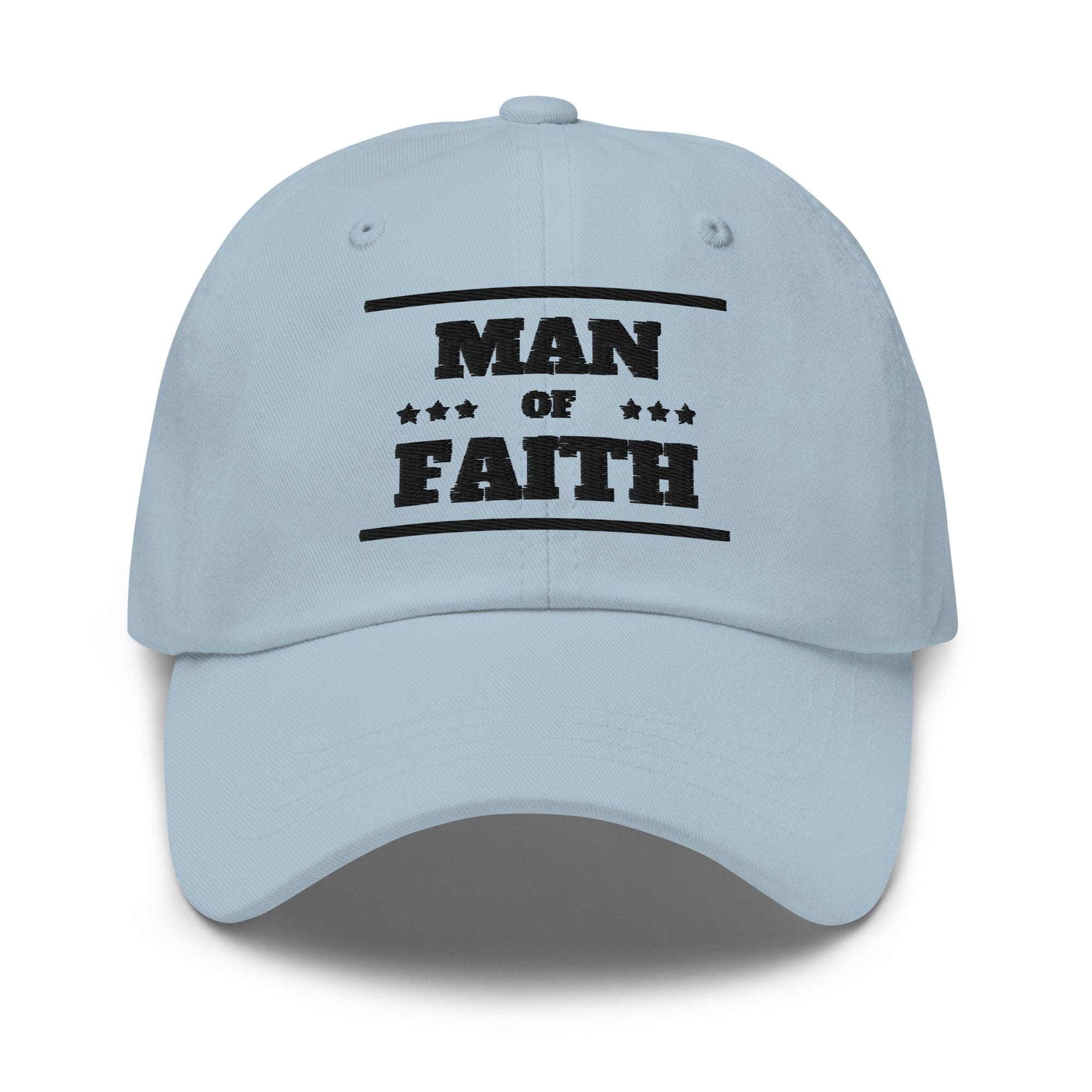 Embroidered Baseball Cap - Adjustable - Man of Faith