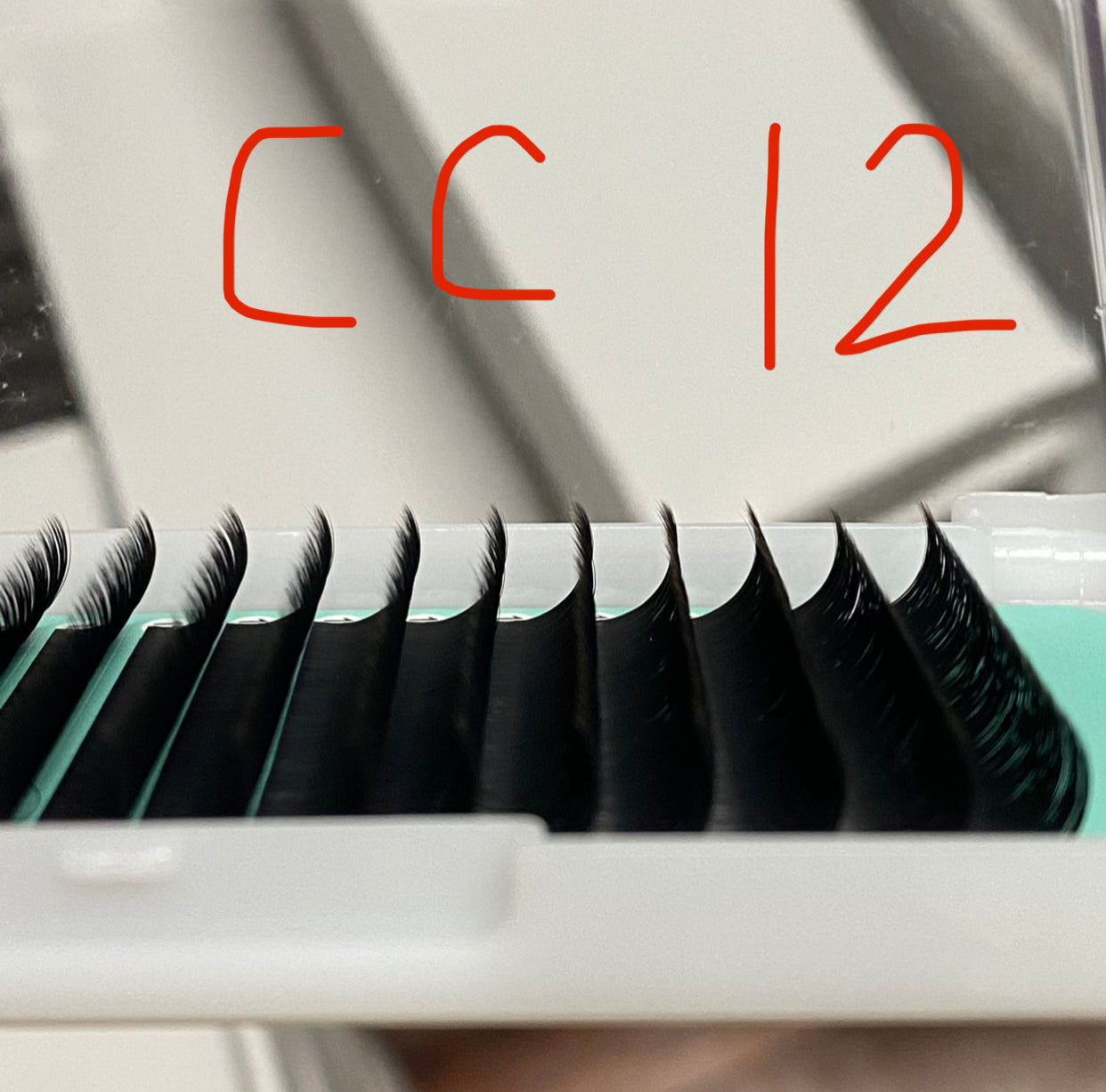 Cashmere PRO Extra Matte Deep Black Lash 【0.02 mm】16-lines - NO logo【Best Quality Ever】